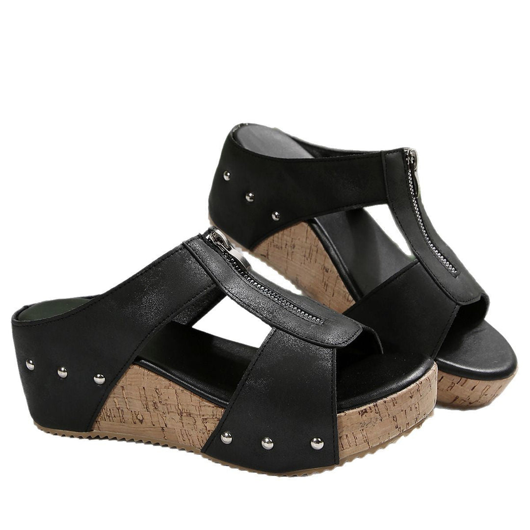 Gigi - Sandales à Talon Élévé Stylées