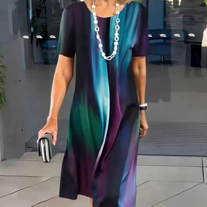 Dalia - Robe Plissée Colorée
