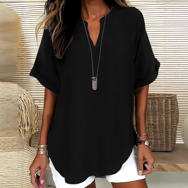 Véronique - Blouse Décontractée Élégante