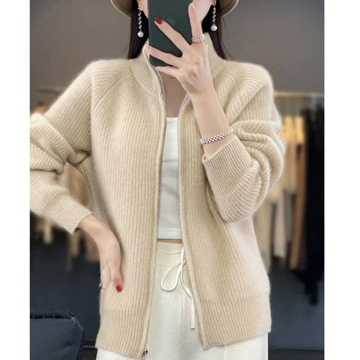 Vienne - Cardigan Zippé Sophistiqué