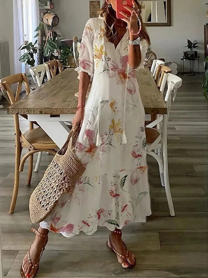 Dianna - Robe Bohémienne Légère