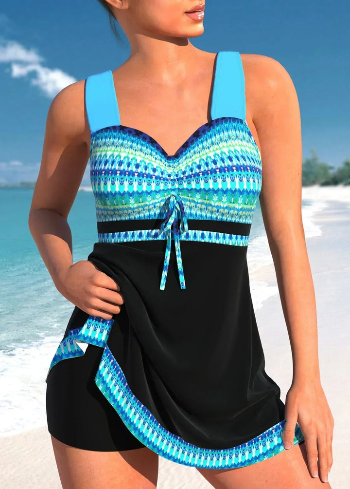 Veronica | Maillot de Bain Entier Marin